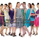 Store333 Clothing 25 pièces Multi Tie Dye Casual Beach Wear Robes de soleil