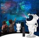 Star Projector Galaxy Projector with Remote Control - 360° Adjustable Timer Kids Night Light, Astronaut Nebula Starry Sky Light Lamp for Baby Adults Bedroom, Gaming Room, Home Theater, Party