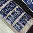 Spanish Laminated Bible Tabs, pestañas para biblia en español, Reposition Large Print Stickers, Easy to Read and Apply Bible Tabs for Women and Man (Spanish Blue)