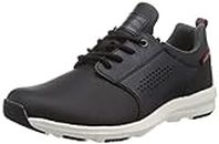 MoonStar SPLT AMM101 Men's Sneakers, Walking Shoes, Lightweight, 4E, US Men's Size 6.5-10.5 (24.5-28.0 cm), black (black 19-3911tcx), 6 US