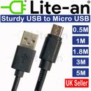 Micro USB Data Sync Cable Charger Lead For Cameras Camcorders e-readers hudl 1 2