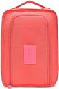 Leeonz® Travel Shoe Bag Shoes Organizer Portable Waterproof Carrier Bag, Washable Storage Shoe Pouch Football Golf Sports Accessory Bags (Pink, 1PCS)
