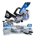 Kobalt 7-1/4-in 24-Volt Max Dual Bevel Sliding Compound Cordless Miter Saw (Tool Only)