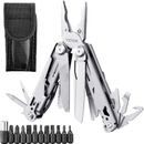 VEVOR 17-In-1 Multitool Pliers Multi Tool with Safety Locking and Pocket Sheath