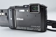 Cámara digital compacta Nikon COOLPIX AW130 16,0 MP negra de Japón por DHL #0095