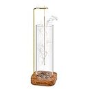Vamotto Incense Holder for Sticks with Glass Ash Catcher, Agarbatti Stand Upgrade Wooden Mess-Free Incense Stick Burner Holder for Yoga Spa Madiation and Home Relaxation
