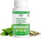 VAINA Nutra Vegan Collagen Builder & DHT Blocker With Biotin- 60 Tablets | Collagen Supplements for Women & Men | Vitamins C, E, B12 | Maintains Healthy Skin, Hair & Nails