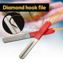 Outdoor Mini Diamond Fish Knife Hook Sharpener Sharpening File Fishing & Hunting