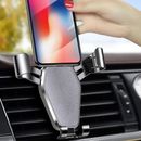 Universal Gravity Car Holder Mount Air Vent Stand Cradle For Mobile Cell Phone,