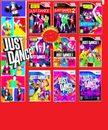 JUST DANCE - NINTENDO WII BUNDLE 2 3 4 2018 2014 2017 2015 - ALL TITLES LISTED !