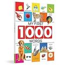 My First 1000 Words: Early Learning Picture Book to learn Alphabet, Numbers, Shapes and Colours, Transport, Birds and Animals, Professions, Opposite Words, Action Words, Parts of the body and Objects Around Us. [Paperback] Wonder House Books