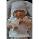 Mini Bebe Reborn Kit Zane 9 "Zoll Reborn Baby Vinyl Puppe Kit unbemalte Puppe Teile DIY Blank Reborn