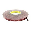 Double Sided Tape, 3M Heavy Duty Waterproof Mounting Tape VHB Foam Tape for LED Lights Hanging, Car, Home, Outdoor and Office Decor(1CM*82FT*0.8MM)