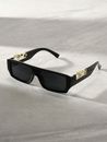 Black Iconic Designer Sunglasses Unisex Luxury Eyewear for All Seasons