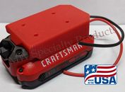 Craftsman 20v Battery Adapter Holder Dock with Wires for Power Wheels Upgrade