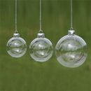 5pcs Clear Plastic Balls Christmas Baubles Fillable DIY for Party Tree Ornament