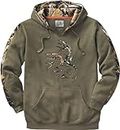 Legendary Whitetails Men's Standard Camo Outfitter Hoodie, Army, Large