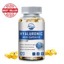 850mg Hyaluronic Acid 30 mg of Vitamin C For Joint and Skin Health 120 Capsules
