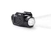 Viridian New CTL+ Rechargeable Compact High Output 1,100 Lumen Weapon Light, with SAFECharge Power Source, Universal Rail Mounted, Instant-ON®