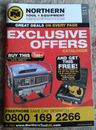 NORTHERN TOOL & EQUIPMENT Catalogue number 511 for UK expiry date 14 July 2005