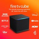 Fire TV Cube | Reproductor multimedia de transmisión manos libres con Alexa, Wi-Fi 6E, 4K Ultra