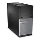 (Refurbished) Dell Optiplex 3020 Desktop Computer PC (Intel Core i5 4th Gen, 16 GB RAM, 256 GB SSD, Windows 10 Pro, MS Office, Intel HD Graphics, USB, VGA), Black