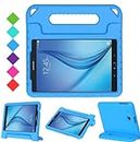 BMOUO Kids Case for Samsung Galaxy Tab E 9.6 - Shockproof Light Weight Convertible Handle Stand Protection Case for Samsung Galaxy Tab E/Tab E Nook 9.6 Inch Tablet (SM-T560/T561/T565/SM-T567V), Blue