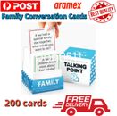 200 Family Conversation Starters Great Relationships Fun Questions Card Games AU