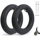 Ainiv 2 Pack Inner Tube, 10 x 2.125 (10 Inch) Inner Tubes Tires, Replacement Thicken Rubber Tyre with 2 x Tyre Stick for Electric Scooters, Gas Scooters, Pocket Bikes and Mobility Scooters