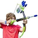 Original and Superior FAUX BOW 4.0 Lizardite - Kids Bow and Arrow Set - Durable Impact Foam Tip Arrows - Outdoor Toy for Girls and Boys - Perfect for Backyard Target Practice - Beware of Imitations
