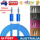 Audio Stereo Headphone Extension Cable 1m 3.5mm Jack Plug Cord Male to Female AU