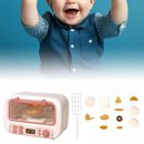 Toy Microwave, Realistic Toy Kitchen Appliances and Food Accessories,