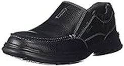 Clarks Men's Black Leather Sneaker (Shoes) UK-8