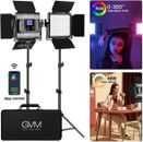 RGB Led Video Light, 2PCS Video Lighting Kit with APP Control, 40W Photography L