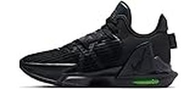 Nike Lebron Witness VI Uomo Basketball Trainers CZ4052 Sneakers Scarpe (UK 10 US 11 EU 45, Black Anthracite Volt 004)