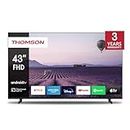 THOMSON 43 Pouces (109 cm) Full HD LED Télé Smart Android TV (WLAN, HDR, Triple Tuner DVB-C/S2/T2, Netflix, Youtube, Prime Video, Disney+) – 43FA2S13 - 2023