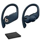 Beats_by_dre Beats Powerbeats Pro Wireless Earbuds - Class 1 in-Ear Bluetooth Headphones with Bonus Cleaning Cloth - Navy (Renewed)