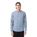Lacoste Men's Regular Fit Shirt (CH69811R8_Blue 38)