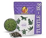Foodie Puppies Premium Aquatic Turtle Food - (Pouch 1kg) Added Spirulina for Nutrition & Optimal Growth, Floating Formula for Easy Feeding