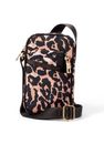 DVF Diane Von Furstenberg X Target Neutral Leopard Cellphone Holder Bag NWT