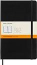Moleskine Classic Notebook, Taccuino a Righe, Copertina Rigida e Chiusura ad Elastico, Formato Large 13 x 21 cm, Colore Nero, 240 Pagine