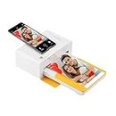 Kodak Dock Plus 4x6in Portable Instant Photo Printer (2021 Edition), Compatible with iOS, Android and Bluetooth Devices Full Color Real Photo, 4Pass & Lamination Process, Premium Quality -Convenient
