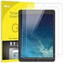 JETech Screen Protector for iPad (9.7-Inch, 2018/2017 Model, 6th/5th Generation), iPad Air 1, iPad Air 2, iPad Pro 9.7-Inch, Tempered Glass Film, 2-Pack