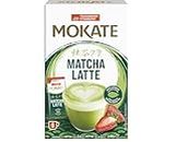 MOKATE® Matcha Latte | 6 Säckchen 84g Geschmack: Erdbeere | Matcha Latte Instant Pulver | Matcha Tee Pulver | Green Tea aus Japan | Tee