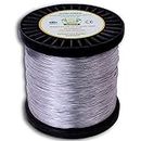 Agriansh Jhataka Machine Fencing Electric Galvanised Clutch Wire for Boundary | Ideal for Solar Fence Energizer and Solar Jhatka Machine | 7 Inter-Woven Mixed Metal 1000 Meter 1.5 mm Wire