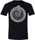 Hecate Wheel Ouroboros Witchcraft Wiccan Pagan Clothing Hekate Samhain Mens T Shirt-Black 3XL
