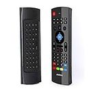 AUSHA Air Mouse SmartUniversal TV Remote with IR Learning and Keyboard for All Android Devices Like Projector,Android TV Box,Smart Android TV,Set top Cable Box, and Gaming Boxes