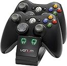 Venom Twin Docking Station für Xbox 360 - Ladestation für Xbox 360 Controller inklusive 2 Zusatz Akkus