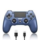 Oraula P4 wireless controller for ps-4/3/pro/slim/pc, Play-station 4 controller with dual vibration, gyro sensor, type-c port [ latest upgrade]