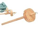 Drop Spindle,Wooden Spindle - Hand Held Spinning Wheel Yarn Making and Weaving Sewing Lovers Beginner Spinner Gifts Pettis